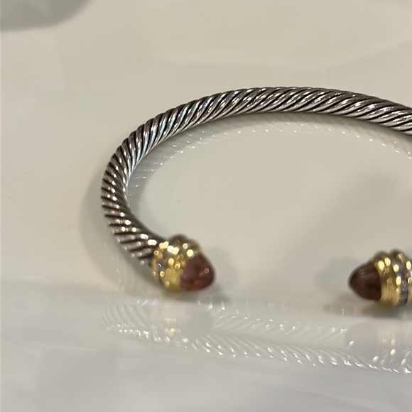 Authentic David yurman cable bracelet with diamonds - Picture 2 of 6